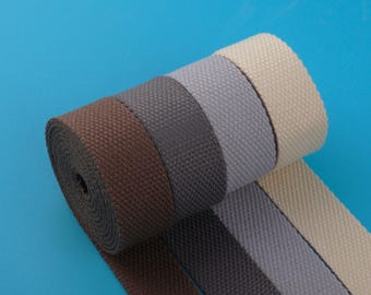 Cotton Webbing Strap: Heavy Duty Leash, Bag & Belt - DIY Sewing Supplies