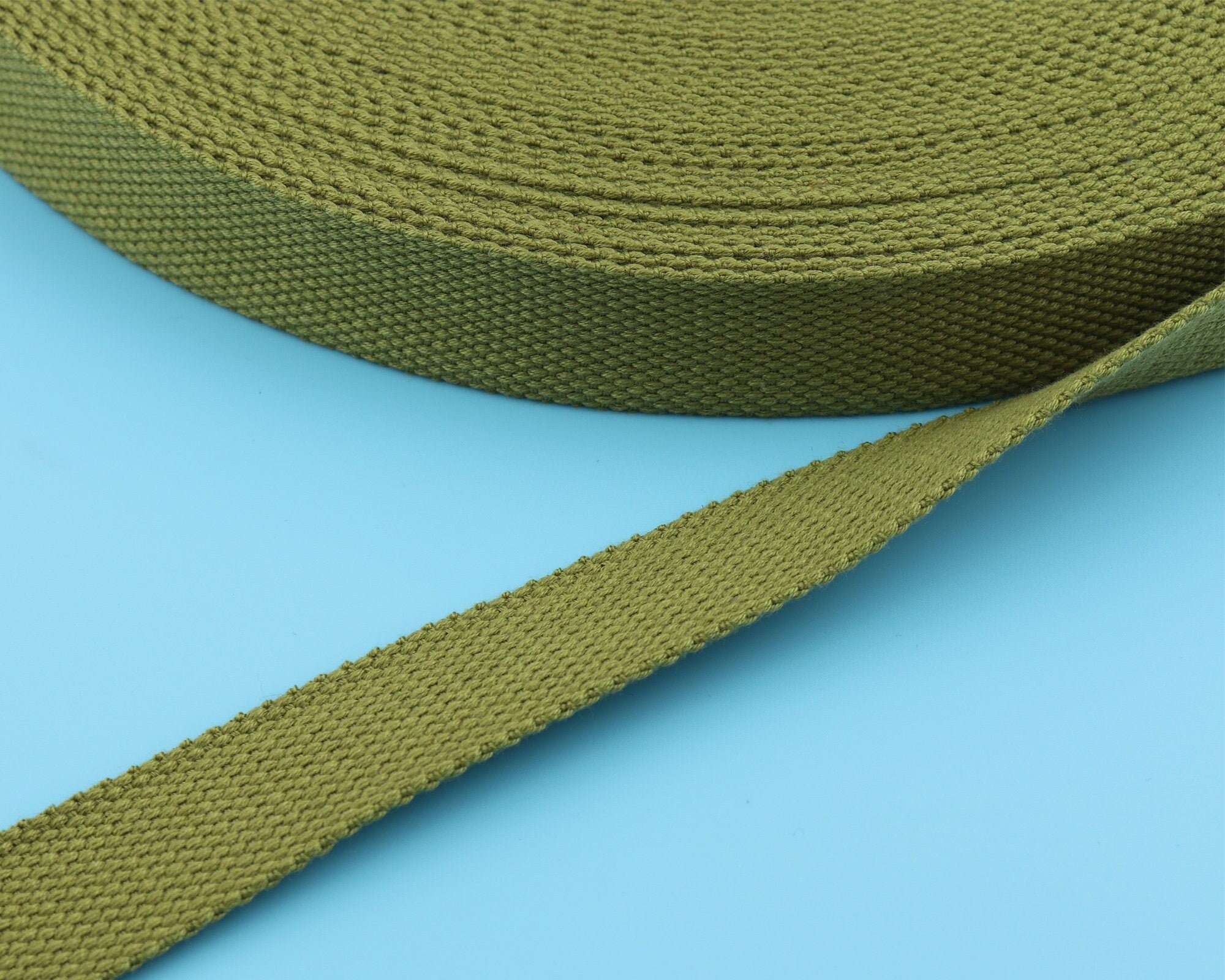 125mm Width Moss Green Cotton bing Leash bing Etsy