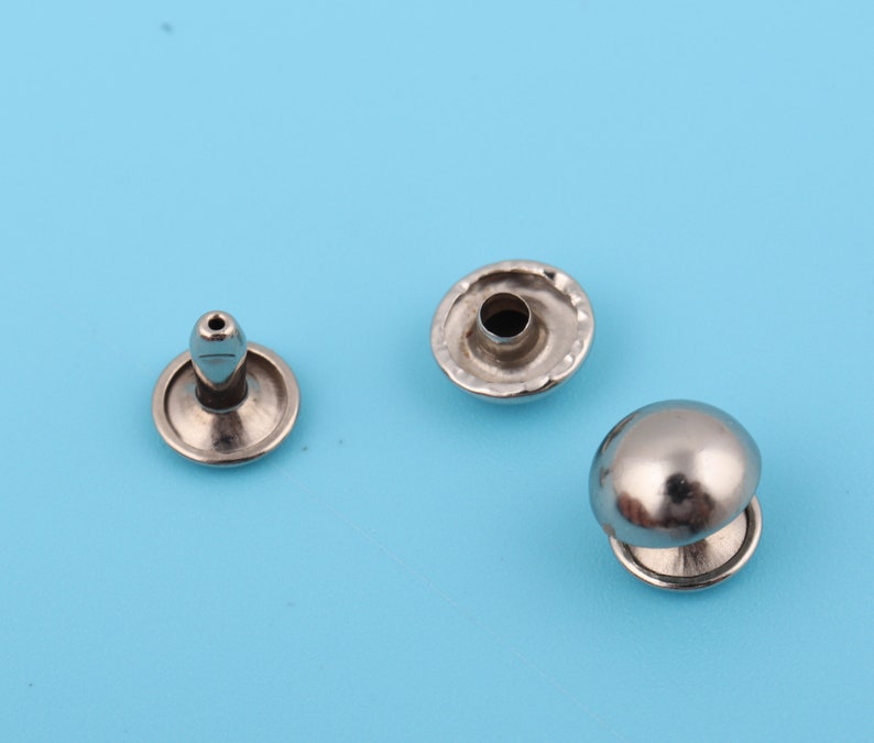 10mm Double Cap Round Rivets: Metal Rapid Rivets - [color Options] - Etsy