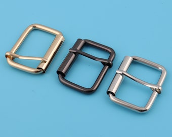 Metalowe klamry do pasków z rolką: 1,5" (38 mm) Materiały do rękodzieła - 4 szt.