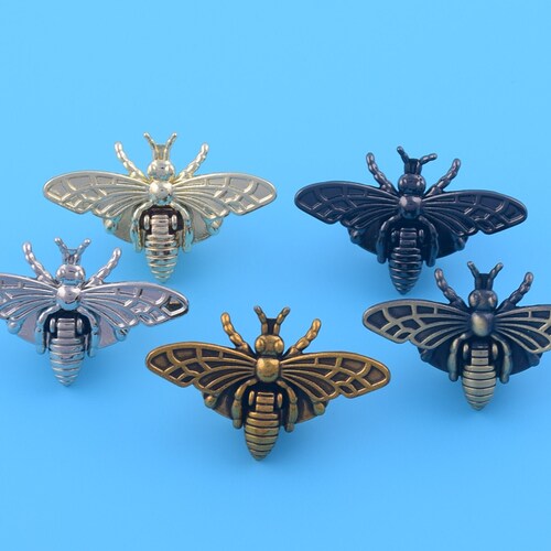 Metal Bee Rotating Padlock Bag Purse Closures Latch Twist Turn - Etsy