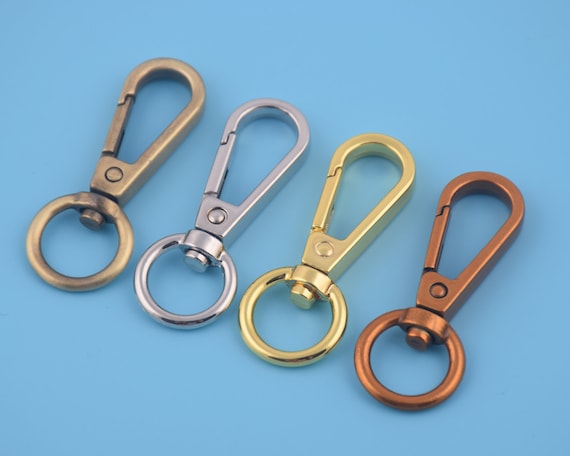 1/213mm Inner Antique Brass Swivel Snap Hooks Trigger Clip Webbing