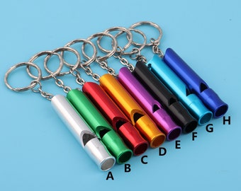 62*12mm Whistle Keychain,Coach's Gift, Friend's Gift,Dog Whistle Rape Whistle,Survival Multi Tool Dog Whistle Rape Whistle,Whistle Pendant