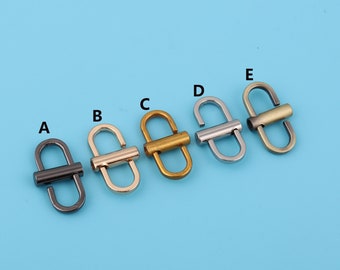 Metal Bag Chain Adjuster Buckle: Length Shortener Clasp (22x13mm)