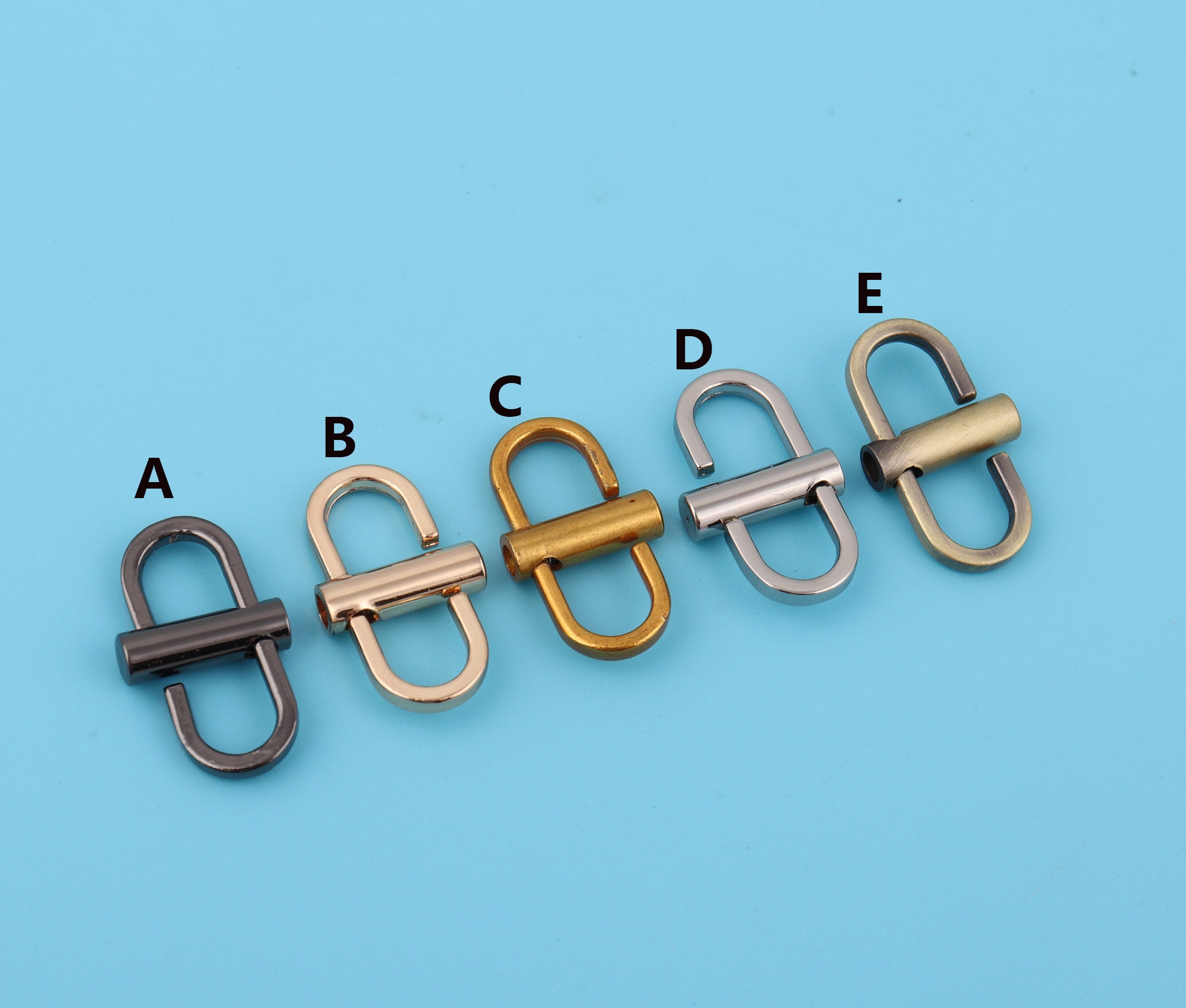 10 pcs Chain Bag Adjustment Buckle Chain Shortener For Thin