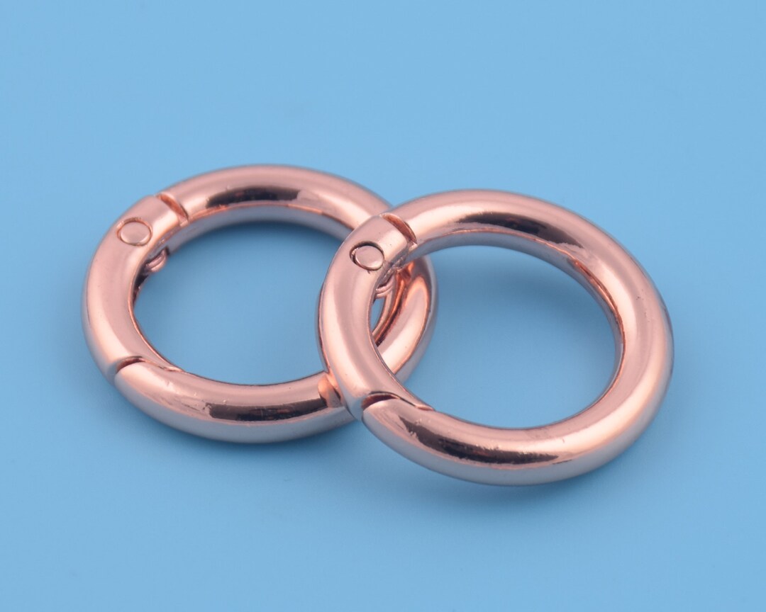 125mm Inner Rose Gold Spring O Ring Spring Hook Open Etsy