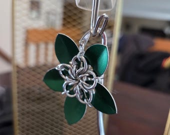 Green Scale Mail Shepherds Crook Bookmark