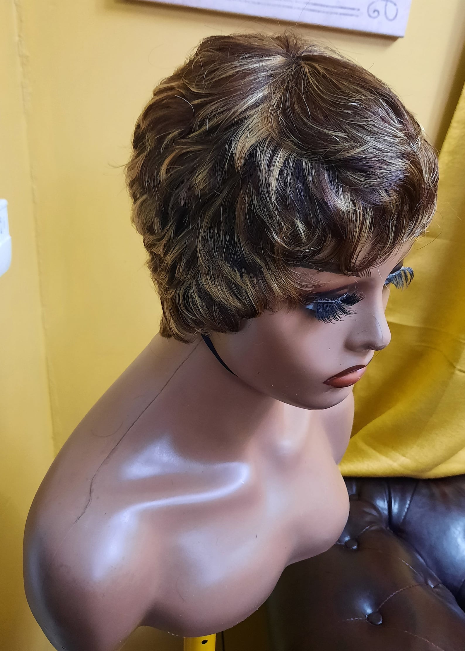 High Quality Unprocesed Human Hair Pixie Cut Short Skull Cap Etsy UK