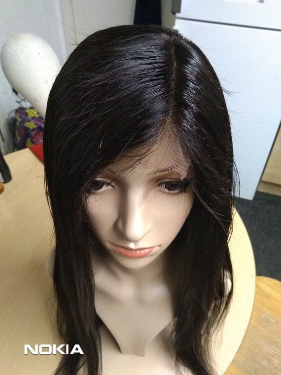 Custom made 5x6 closure human hair wig Raw Unprocessed Peruvian Virgin Human Hair 5x6 Closure Wig  main image 4