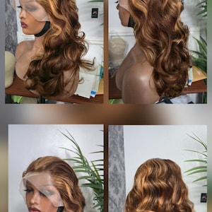 Gluesless 12A grade Peruvian Virgin unprocessed human hair wig in 20inches