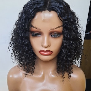 Affordable human hair Blend wig