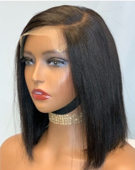 Hdlace Sidepart Peruvian Bone Straight Human Hair Lpart  display picture 1