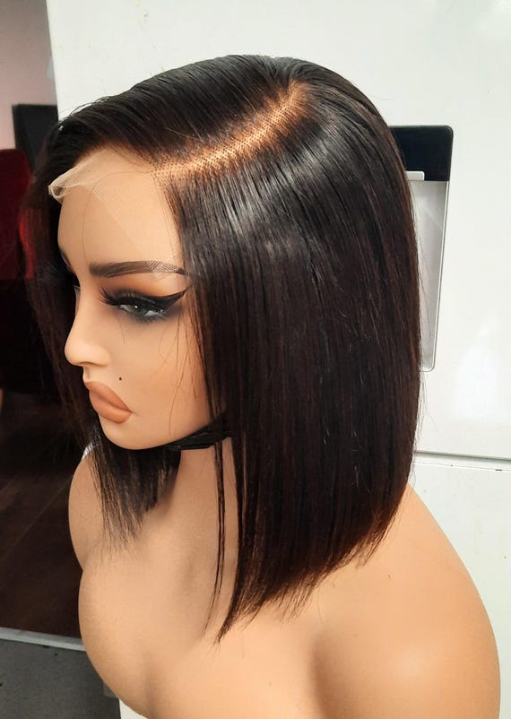 Hdlace Sidepart Peruvian Bone Straight Human Hair Lpart  display picture 3