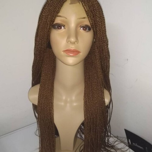 Ready to ship! Micro million twist long Braided wig in #30 golden  brown.available in #1(Black) - Hair Care