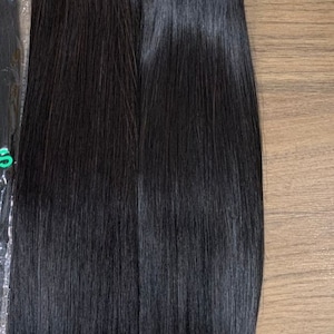 Luxurious Raw Unprocessed Vietnamese  double drawn Human Hair Extensions 100g Weave bundle . BONE Straight. 16inches