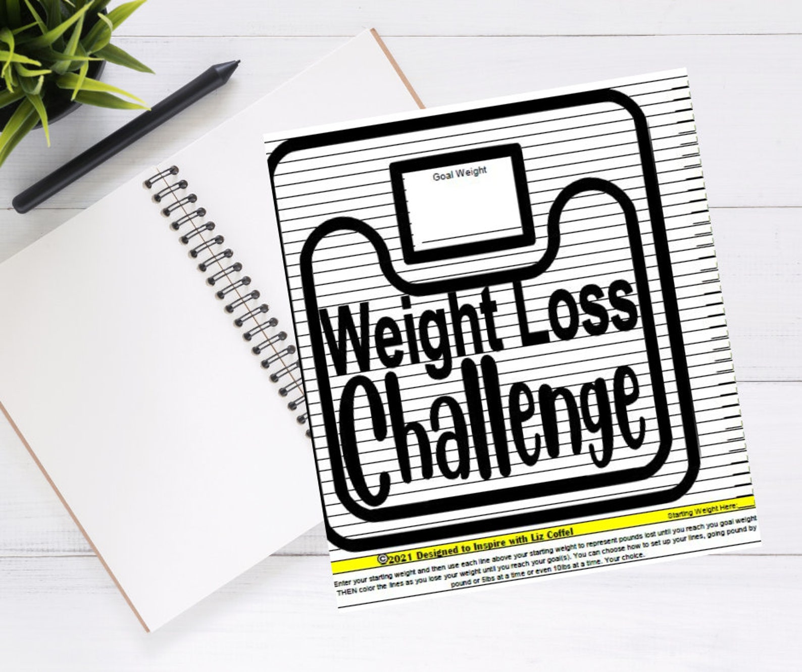 Weight Loss Tracker Etsy