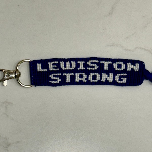 Lewiston Strong Keychain