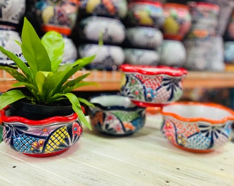 Mini Talavera Planter | Succulent | Home & Garden| Mother's Day Gifts| Gifts for Her