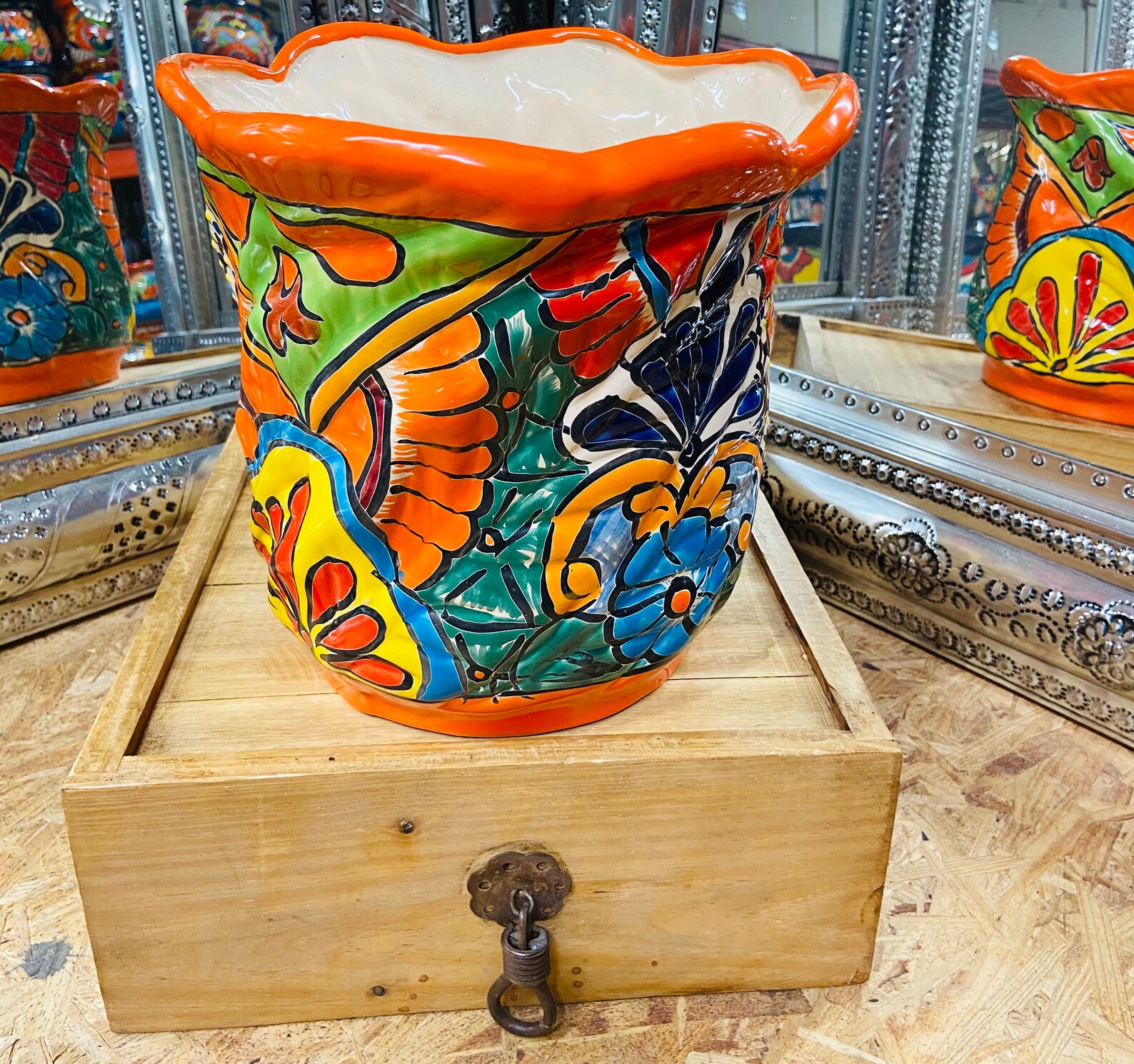 Talavera Talavera Planter Lettuce Planter Etsy