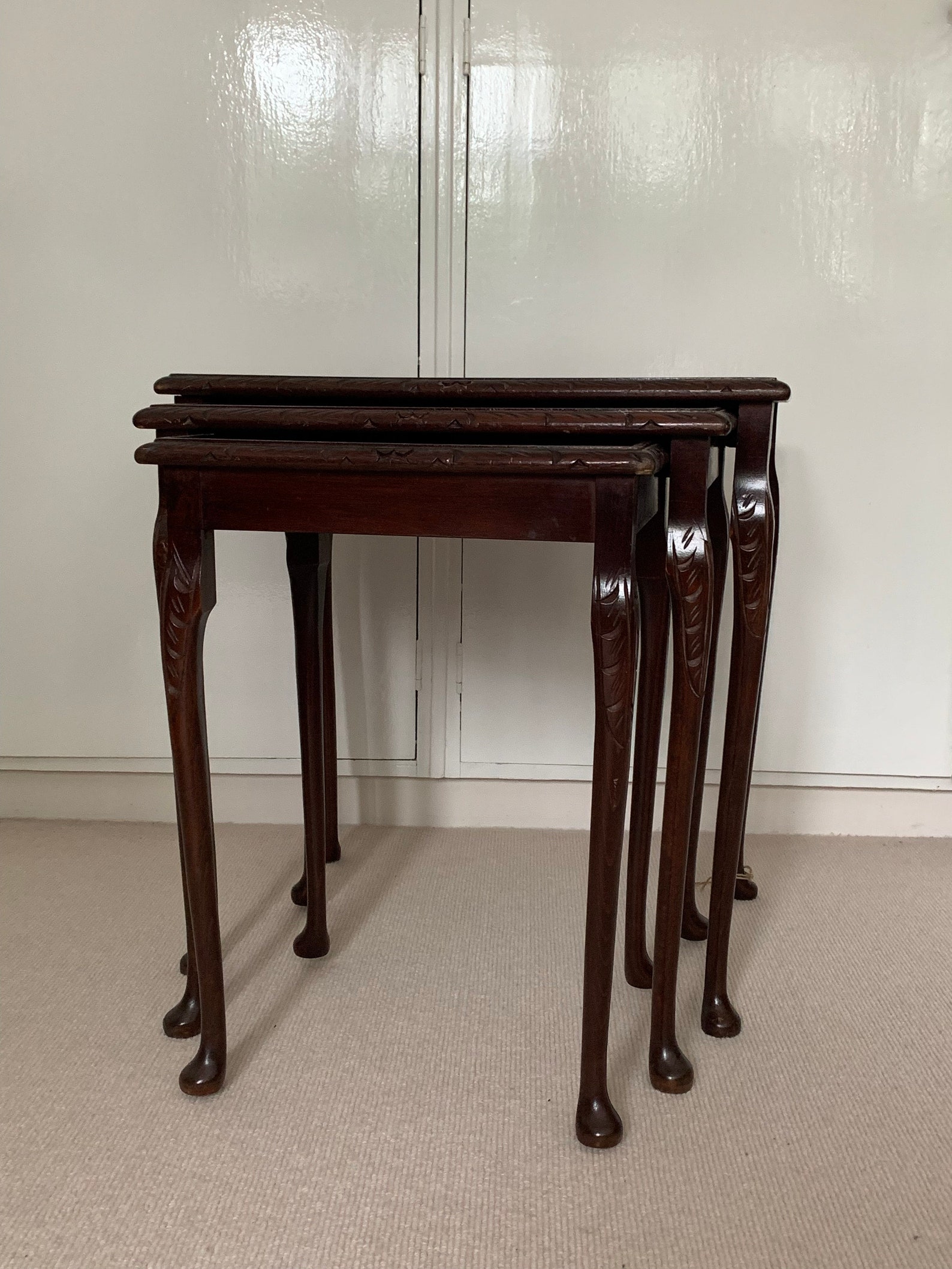 3 piece nest of tables Etsy