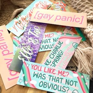 Heartstopper Bookmarks | Bookish & Pride