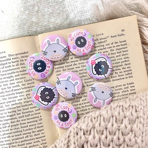 Cartoon Kawaii Badges | Film Badges