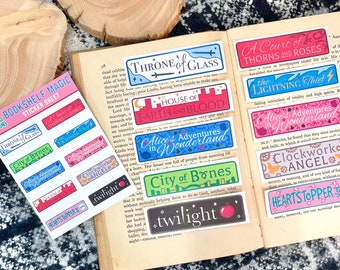 Book Spine | Stickers & Sticker Sheet