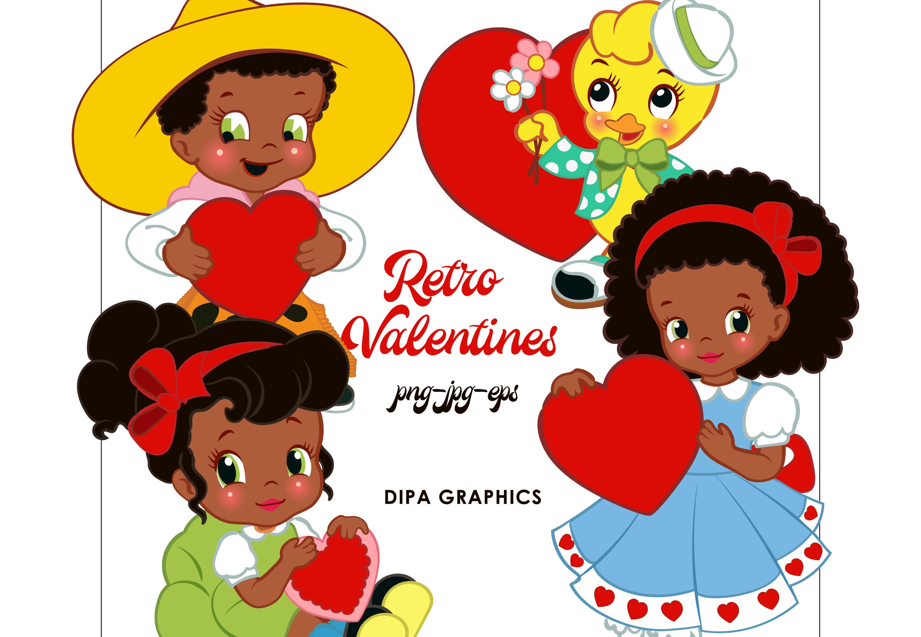Vintage Valentine's Day Handmade Clipart Graphics, Cowboy Clipart, Duckling Doodles, Sublimation PNG Instant Download