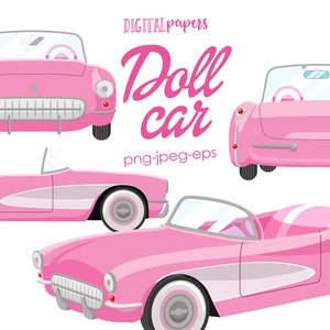 Vintage Barbie Car Etsy Canada