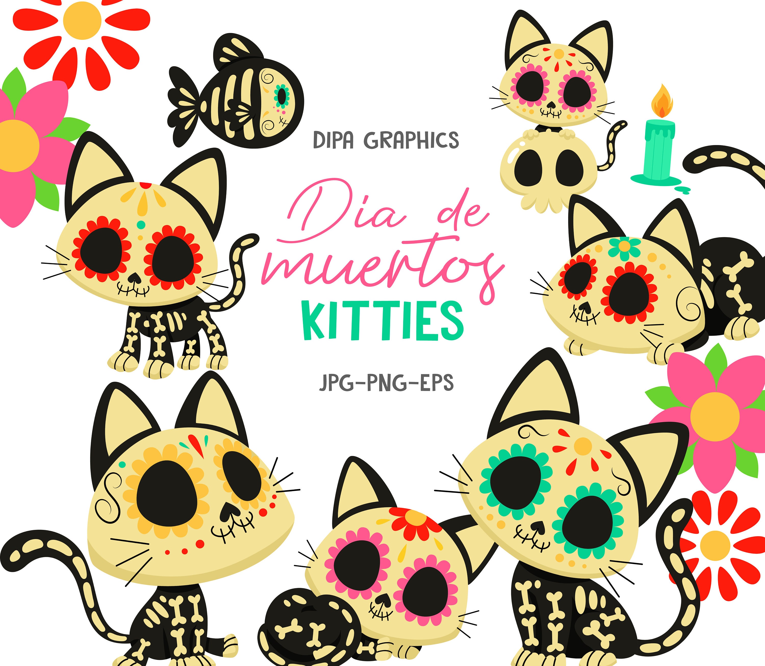 メキシコ民芸品 アルブリヘ　猫の置物 2体セット ネコ メキシコ 置物 Mexican cat - 日本