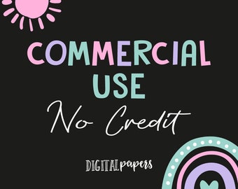 Commercial Use - NO CREDIT License