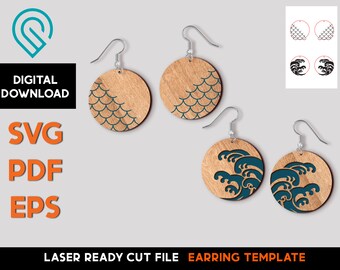 Free Free 345 Mermaid Earring Svg SVG PNG EPS DXF File