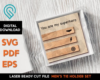 Download Laser Cut Tie Clip Etsy