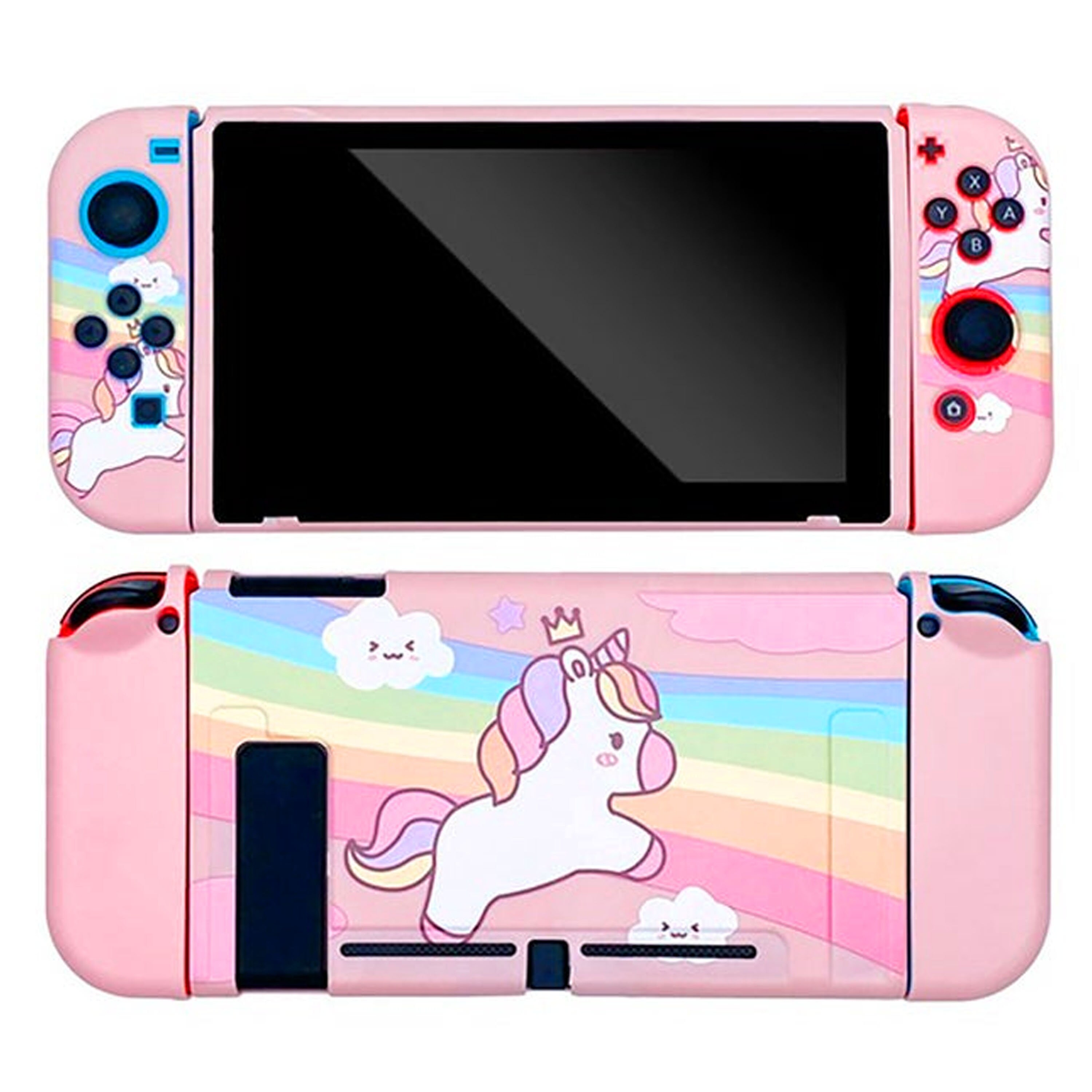 Nintendo Switch Pink Unicorn Soft tpu Case / Nintendo Switch Etsy