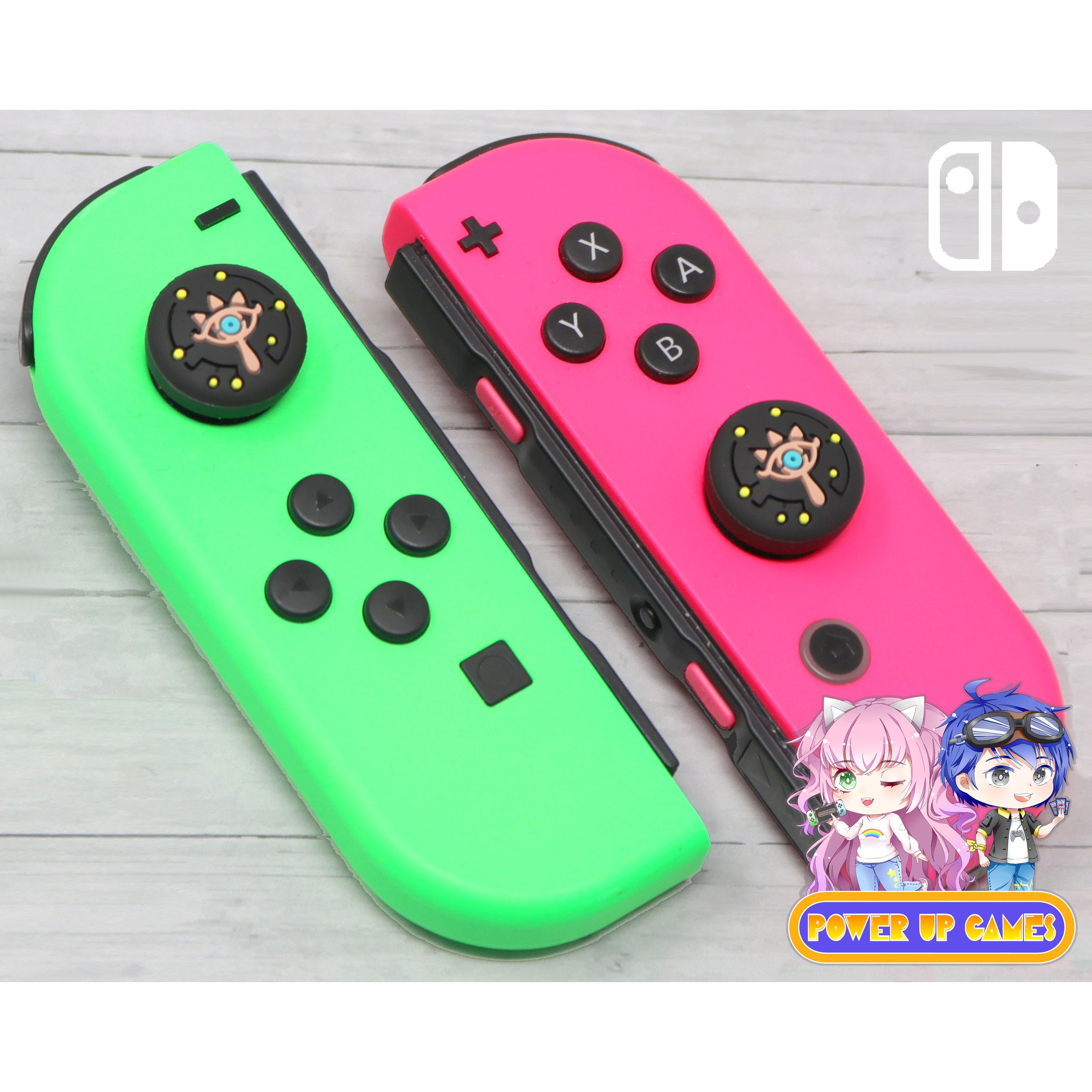 Legend of Zelda Eye Symbol Nintendo Switch & Lite Joy Con Thumb Grips…