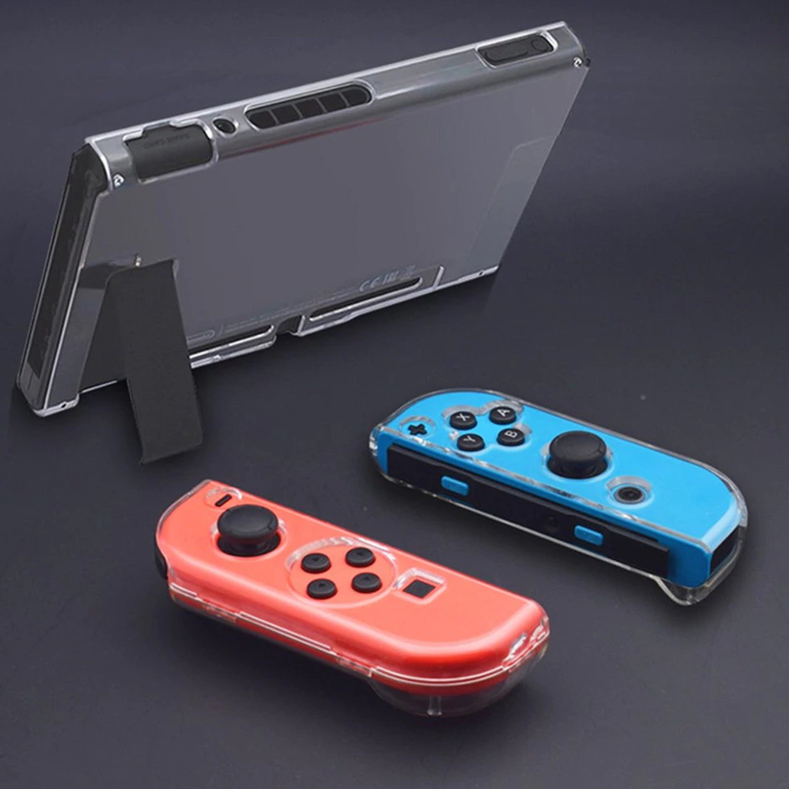 Nintendo Switch Case Clear Hard Protective Shell Case Cover Etsy
