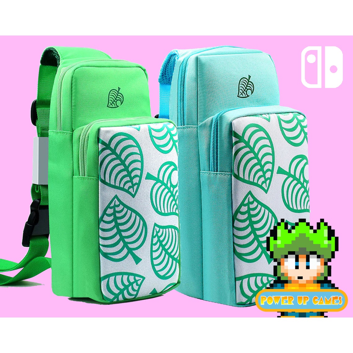 Nintendo Switch Bag Animal Crossing Design Switch Carrying Etsy