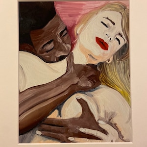 Interracial Sex Painting - Interracial Sex Art - Etsy