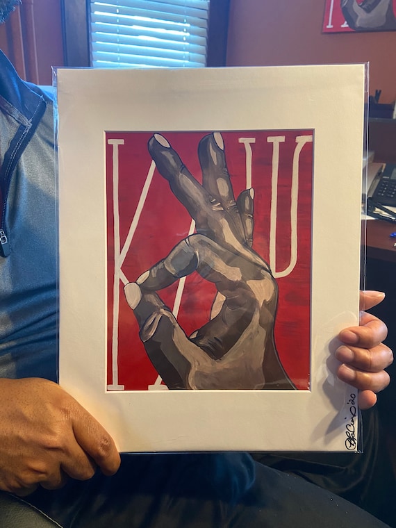 Artist Print Lacroix Artistry the Yo Kappa Alpha Psi Fraternity