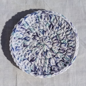 Colorful Crochet Coasters- Set of Four (4)