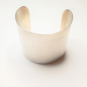 1980&#39;s Ralph Lauren Sterling Cuff Bracelet -Heavy