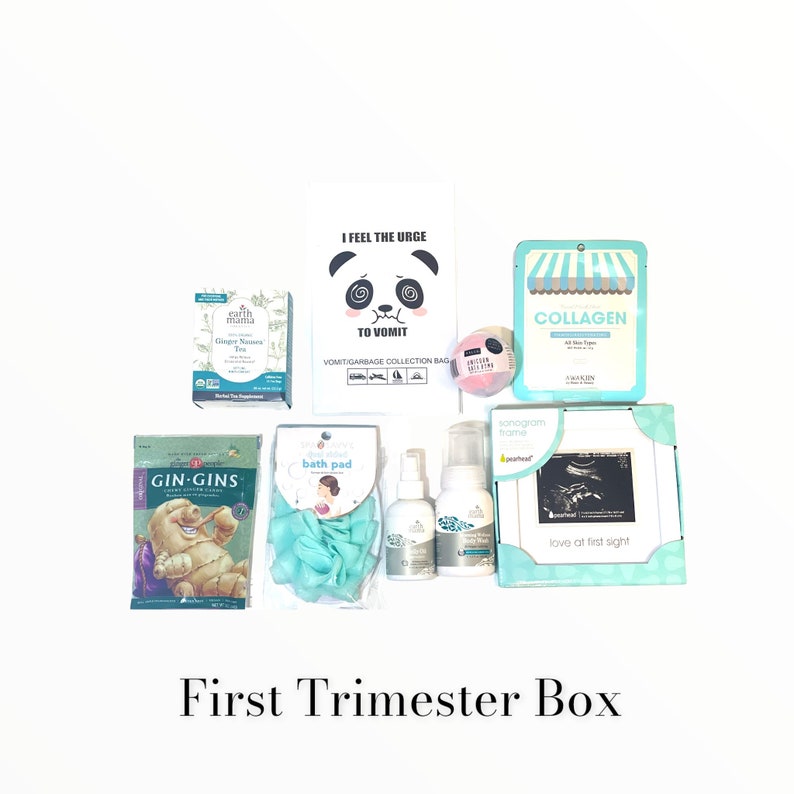 First Trimester Pregnancy Gift Box Etsy