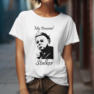 Michael Myers Unisex T-Shirt, Horror Movie Tee, Halloween Shirt, Scary Graphic Top, Classic Film Apparel