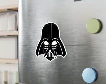 Darth Vader Star Wars Sticker, Sci-Fi Vinyl Decal, Galactic Empire Laptop Sticker, Rebel Alliance Car Decal, Gift for Star Wars Fans, Space