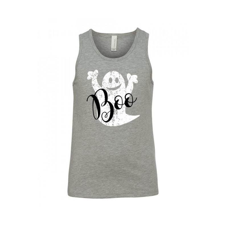 Boo Ghost Youth Standard Tank Top