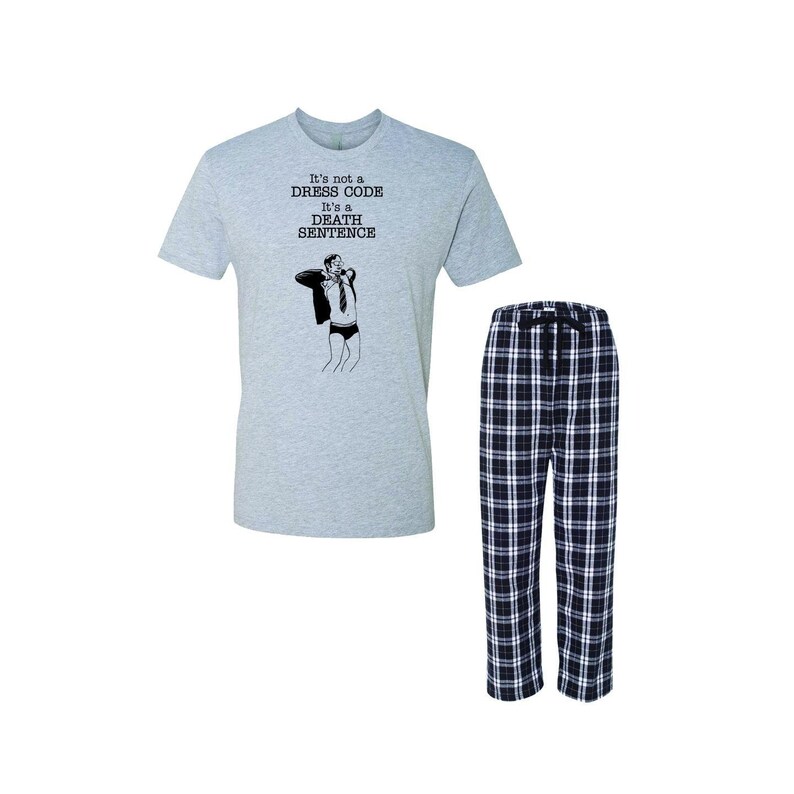 The Office Dwight Dress Code Womens Crewneck Tee Pajamas