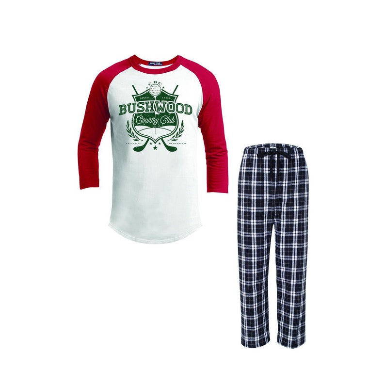 Bushwood CC Mens Baseball Shirt Pajamas