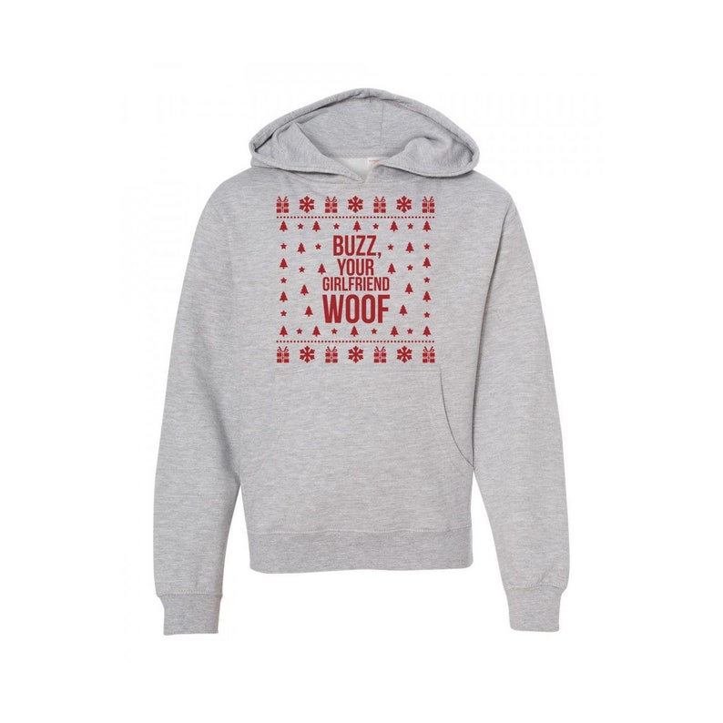 Buzz Your Girlfriend Woof Womens Hoodie