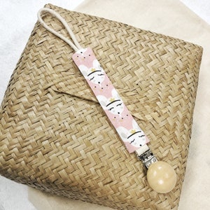 Attache Tétine En Tissu - Lot De 3, Clip Sucette Bébé, 26cm