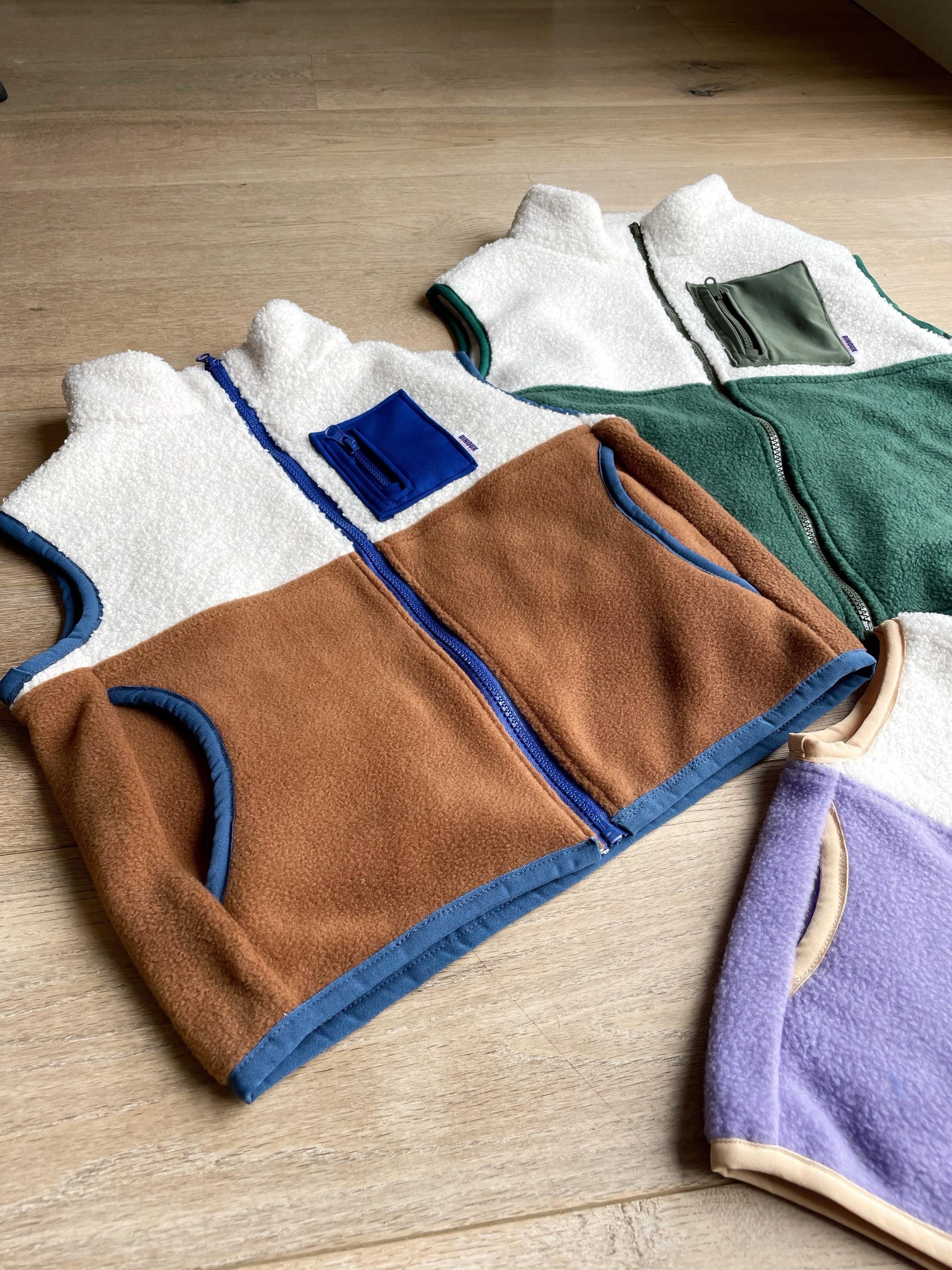 Gilet In Pile Teddy Senza Maniche Per Bambine - Giacca Calda E Carina Con Cerniera E Tasche - Foto 5